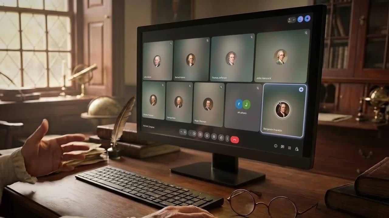 Рекламний ролик Google уявляє батьків-засновників, які приймають ШІ