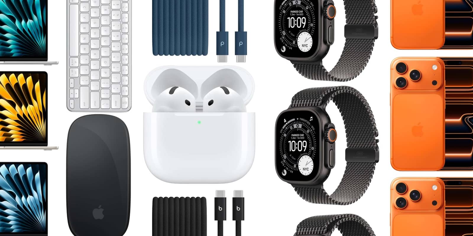 Вихідні пропозиції Apple: AirPods, Apple Watch Ultra 3, MagSafe зарядні пристрої та інше