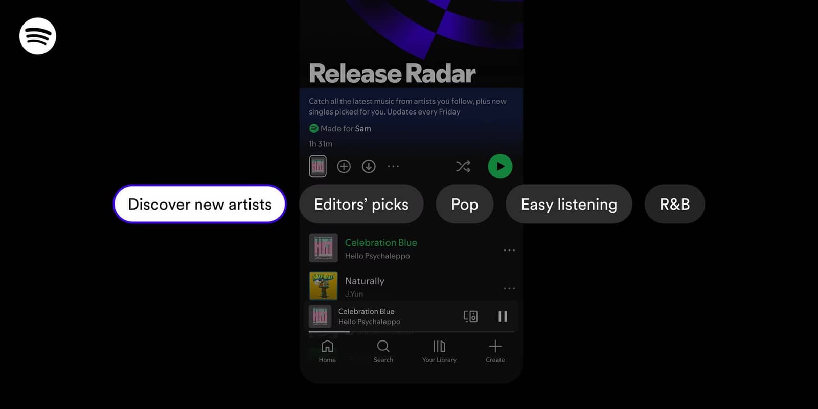 Spotify покращує Release Radar з новими фільтрами прослуховування