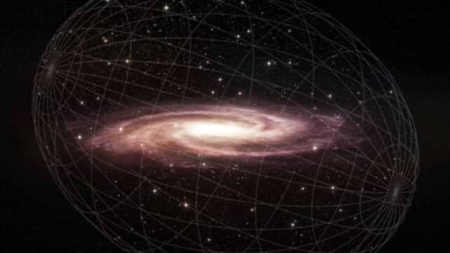 Чи перевернулася Чумацький Шлях після зіткнення з галактикою у формі сосиски?