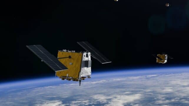 Супутник вперше самостійно ідентифікував об'єкти з космосу