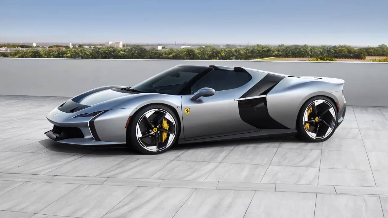 Унікальний Ferrari HC25: стиль F80 в родстері з двома турбонагнітачами