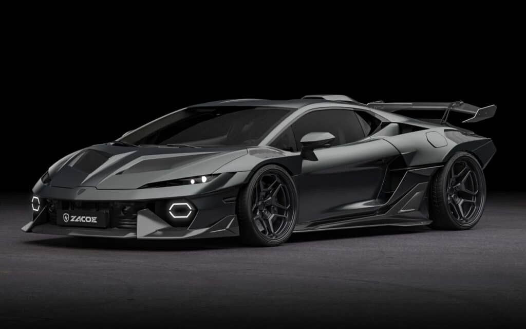 ZACOE представляє нову програму Widebody для Lamborghini Temerario