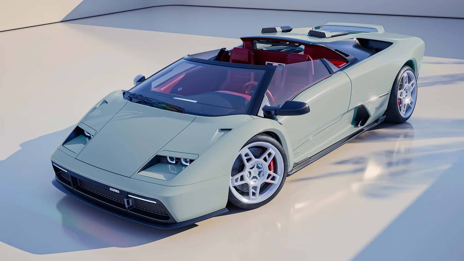 Eccentrica V12 Roadster: Сучасна версія Lamborghini Diablo