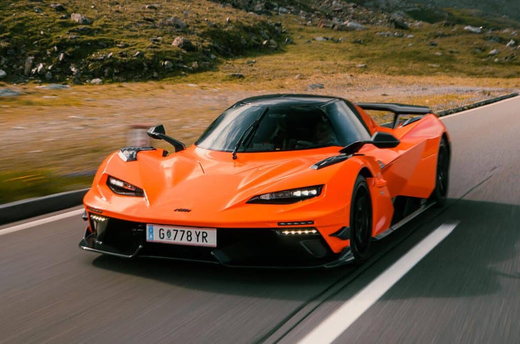 KTM X-Bow GT-XR отримує 592 к.с. з оновленням Factory 600 та Evo Aero
