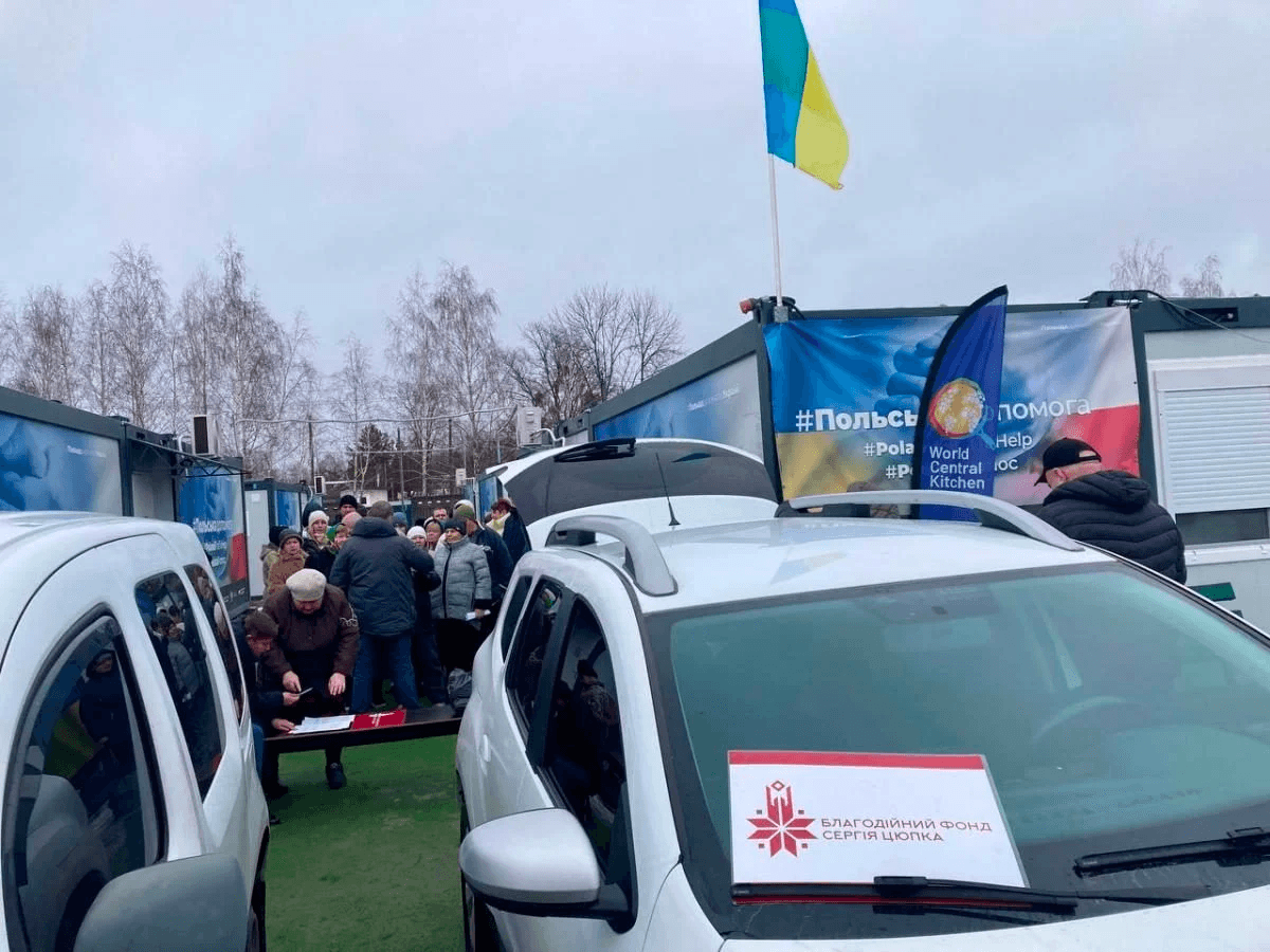Гуманітарні ініціативи: Сергій Цюпко та благодійний фонд знову в Бородянці