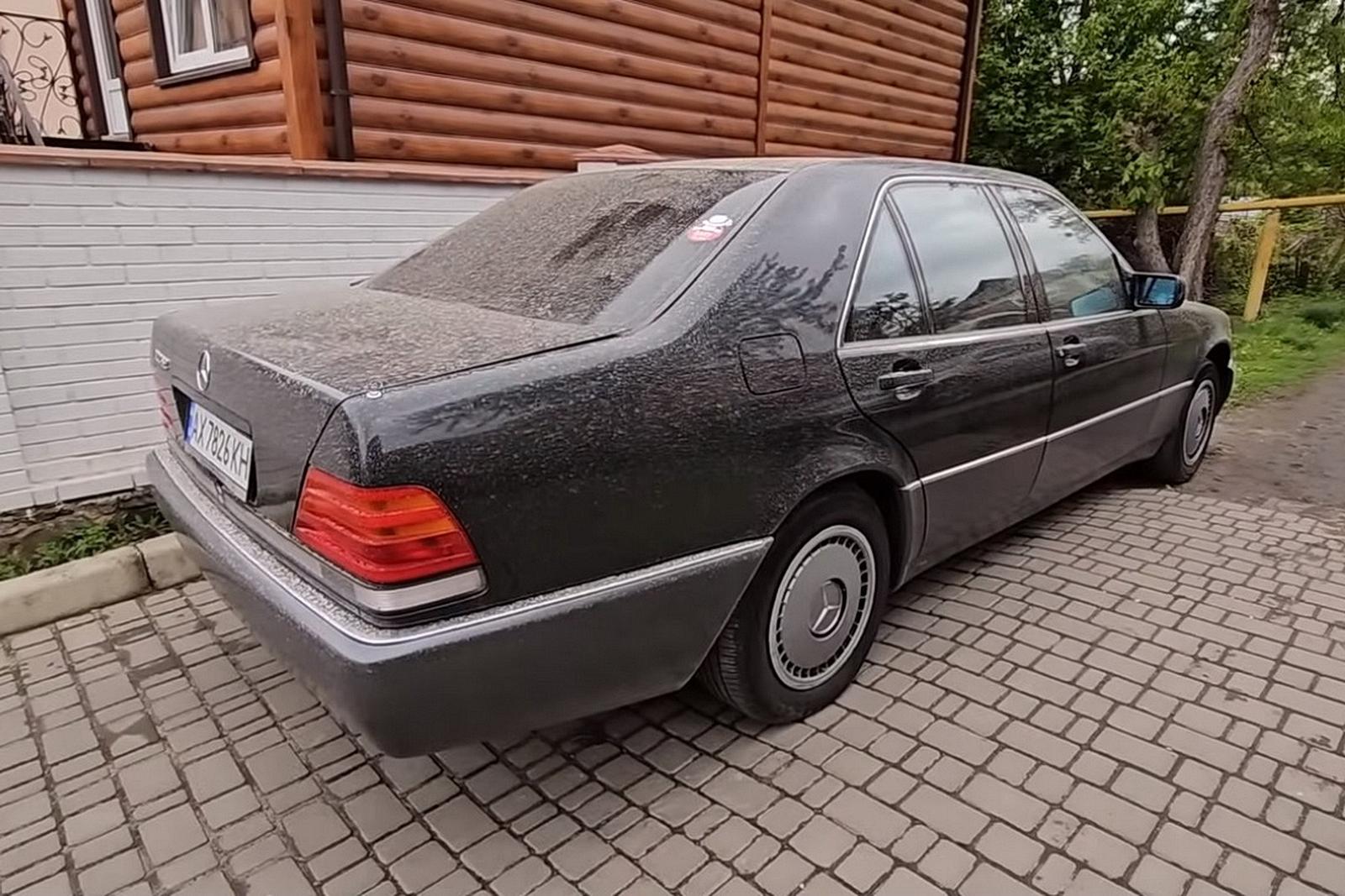 В Україні виявили Mercedes W140, який простояв у гаражі з 1990-х