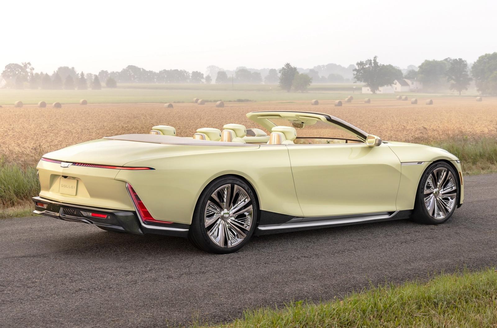Компанія Cadillac представила розкішний електричний кабріолет Sollei