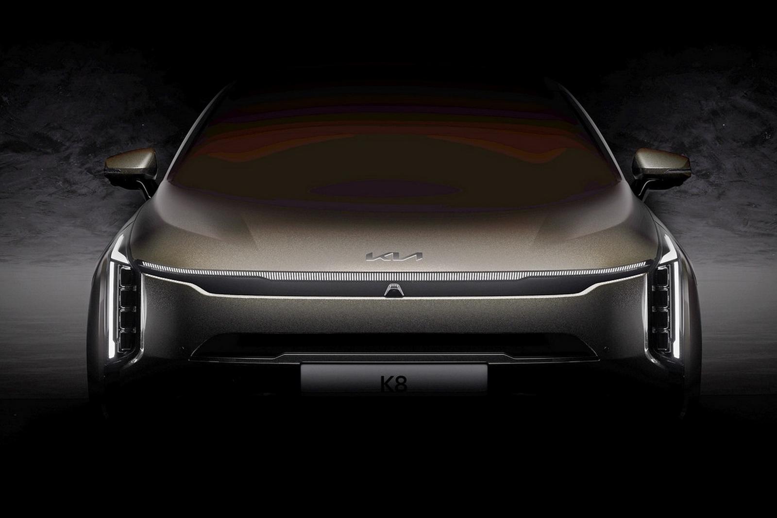 Kia вперше показала оновлений бізнес-седан K8