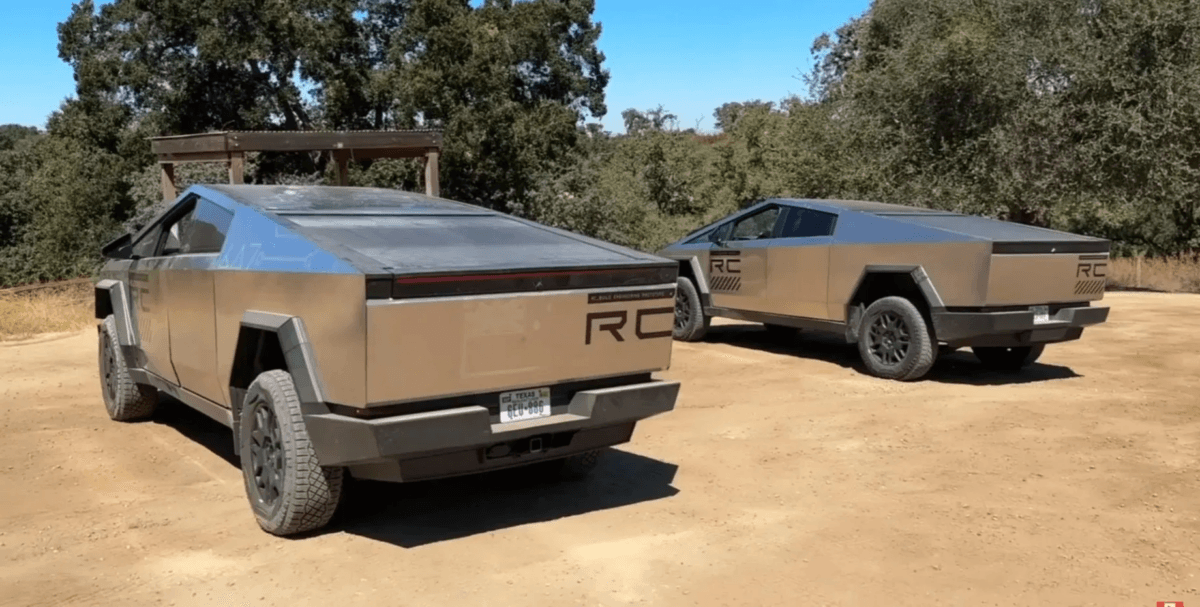 Єноти атакують Tesla Cybertruck, плутаючи їх зі сміттєвими баками