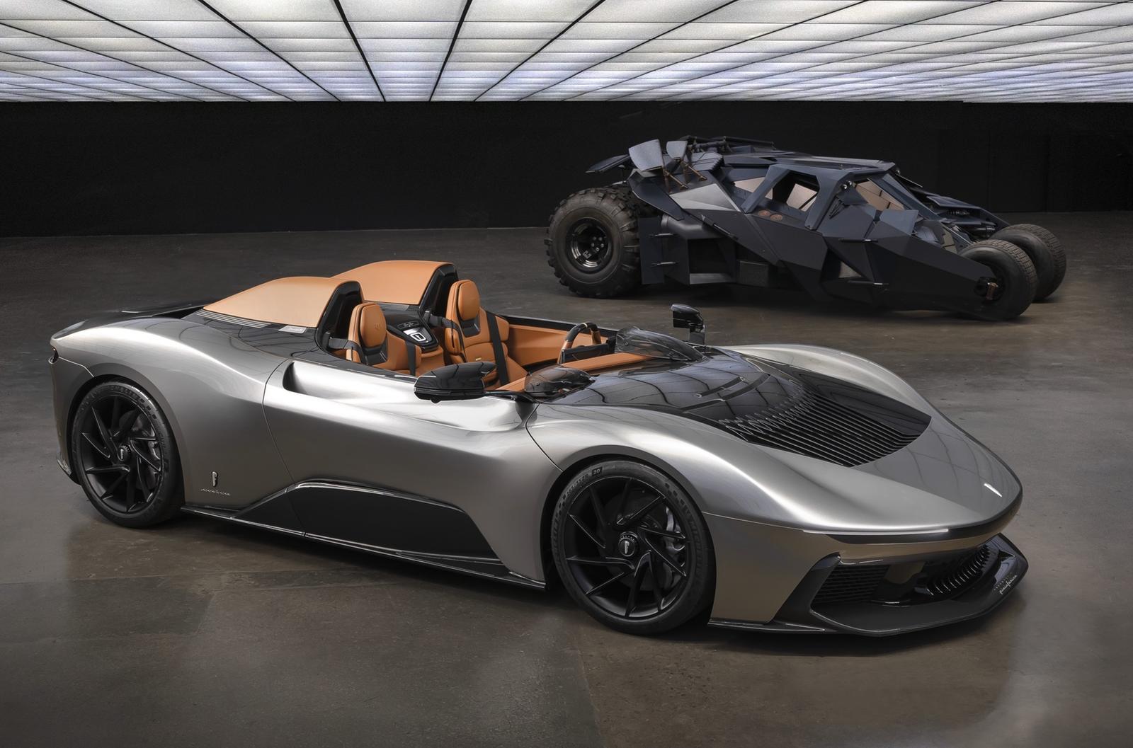 Pininfarina присвятила особливий електрогіперкар всесвіту Бетмена