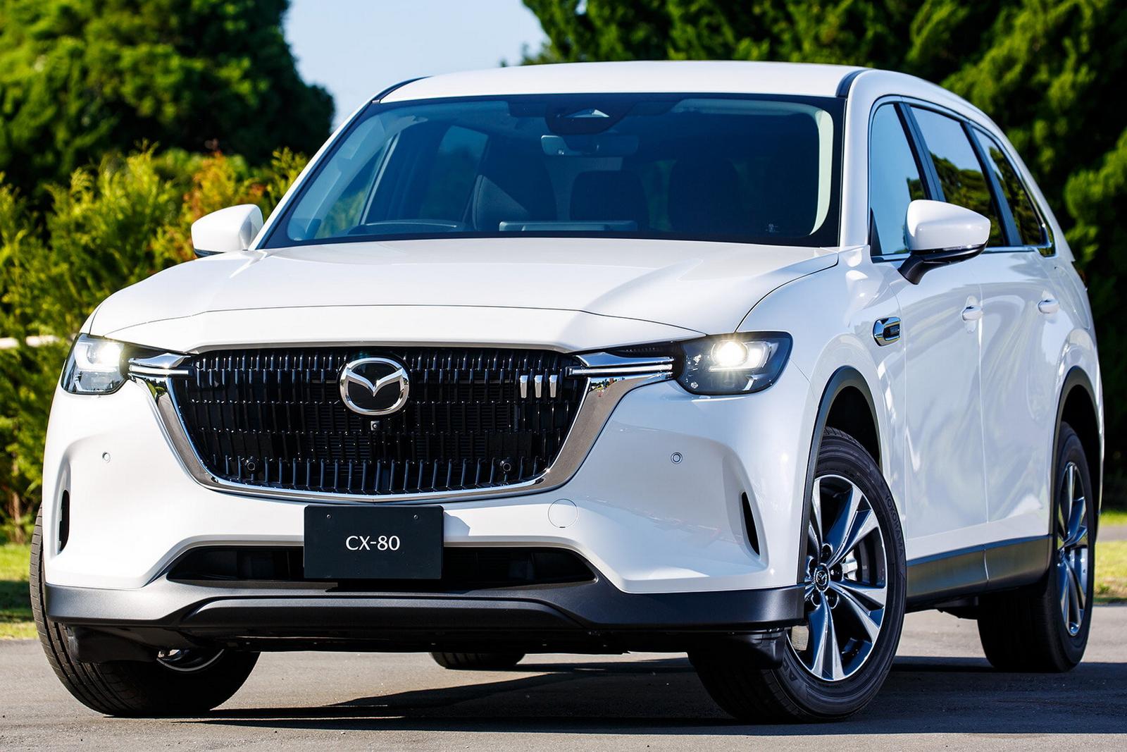 Великий кросовер Mazda CX-80 отримав базовий шестициліндровий дизель