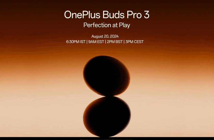 OnePlus Buds Pro 3 дебютує на презентації 20 серпня