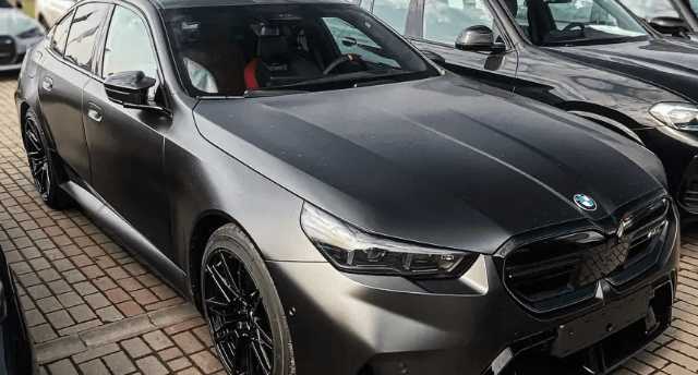 В Україні помітили нову «п’ятірку» BMW за 6 мільйонів (Фото)