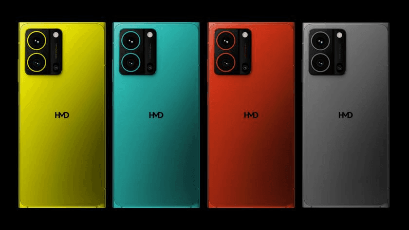 HMD Hyper з’явився на зображенні в чотирьох кольорах