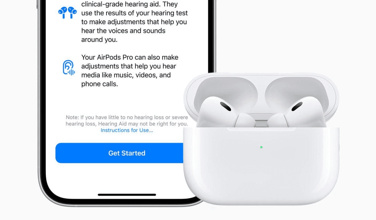 Apple отримала схвалення FDA для AirPods Pro 2 як слухового апарату без рецепта