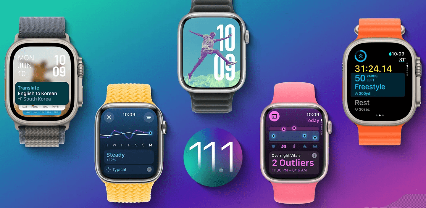 Користувачі Apple Watch тепер можуть оновитися до watchOS 11.1