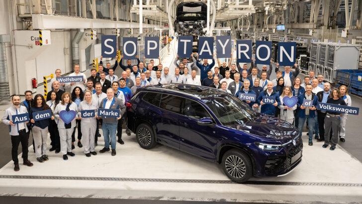 Volkswagen Tayron: новий кросовер для Європи розпочав виробництво у Німеччині