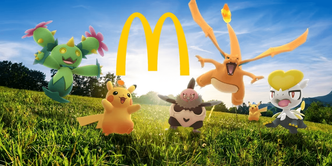 Pokemon GO оголосила про нове партнерство з McDonald’s