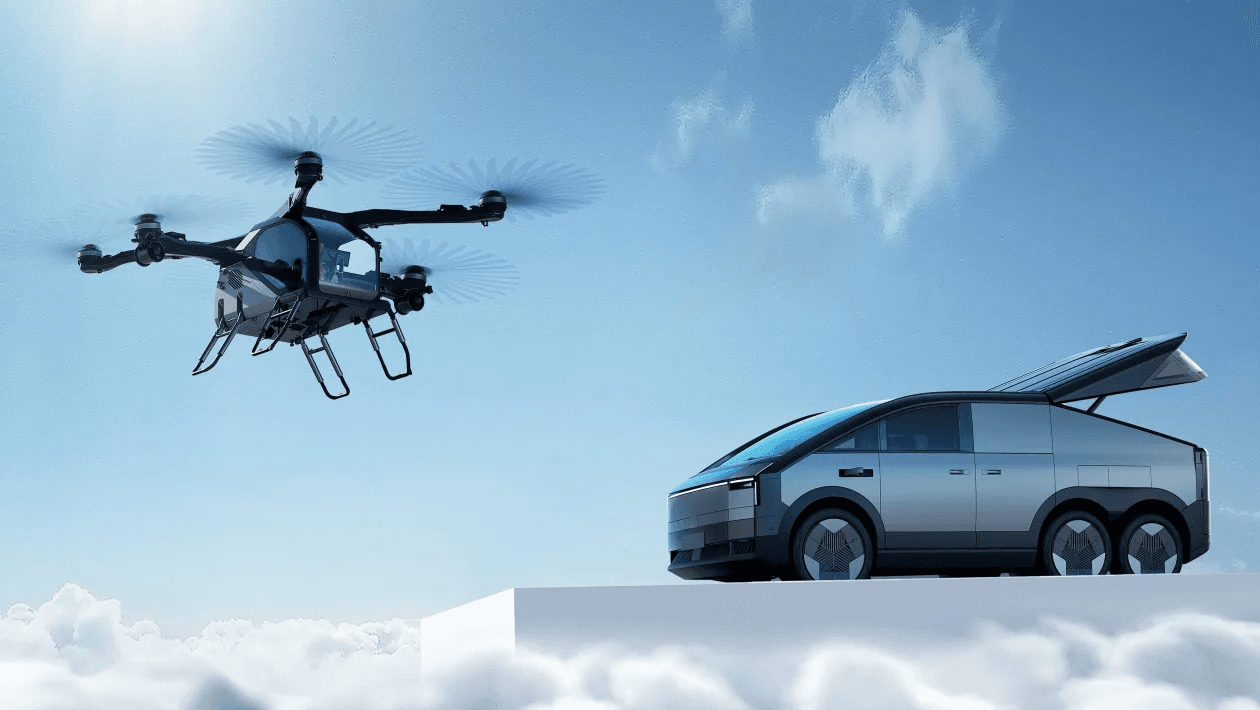 XPeng презентує перший у світі модульний літаючий автомобіль Aero HT