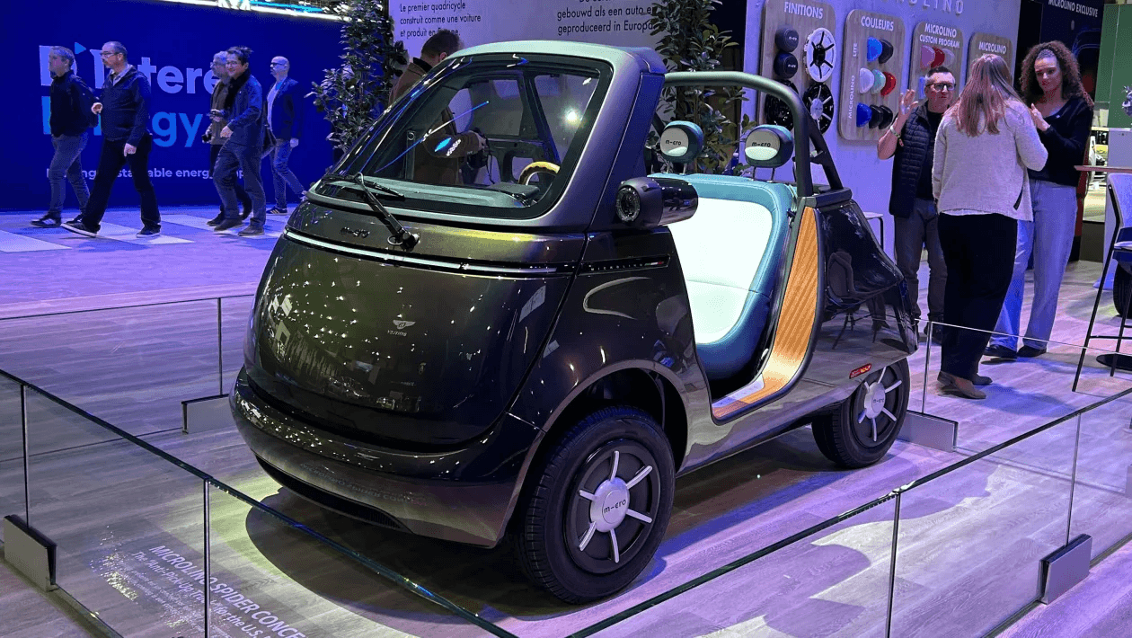 Spider Concept від Micro: новий погляд на електричні мікрокари з відкритим верхом
