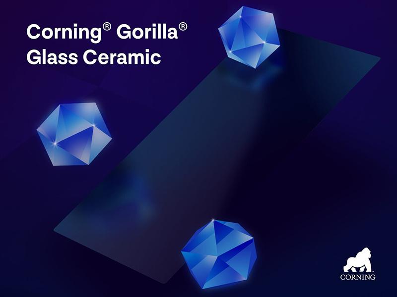 Corning презентує Gorilla Glass Ceramic для підвищення міцності мобільних пристроїв