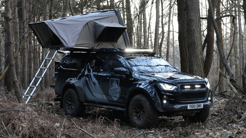 Isuzu D-Max Basecamp: автомобіль для справжніх кемпінгових пригод у дикій природі