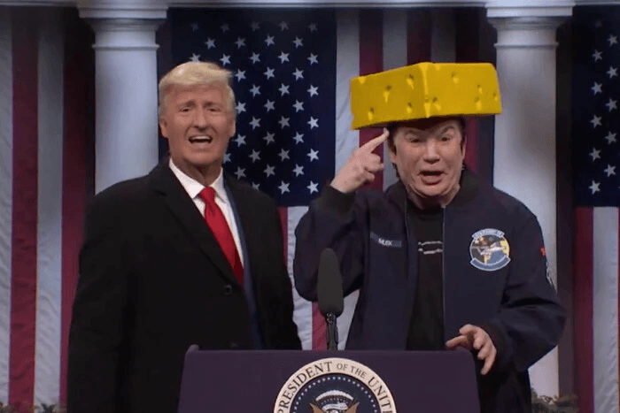 Депресивні Штати та самовандальні авто. Американське шоу висміяло Трампа та Маска (Відео)