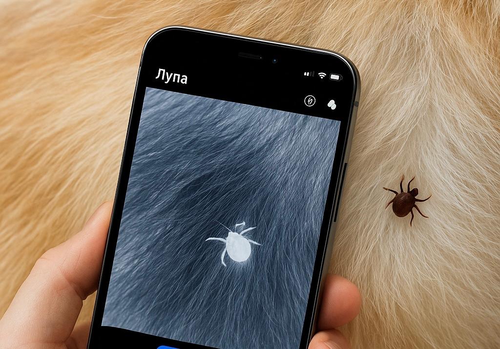 Як знайти кліща на тварині за допомогою iPhone: простий лайфхак