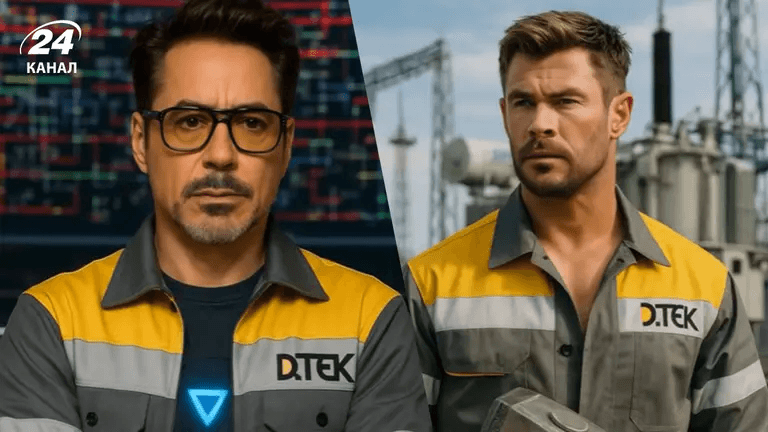 ШІ перетворив супергероїв Marvel і DC на працівників ДТЕК: креатив став хітом соцмереж