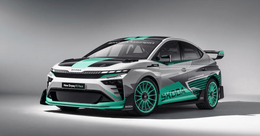 Skoda представила електричний концепт-кар Enyaq RS Race: легший на 316 кг та готовий до треків