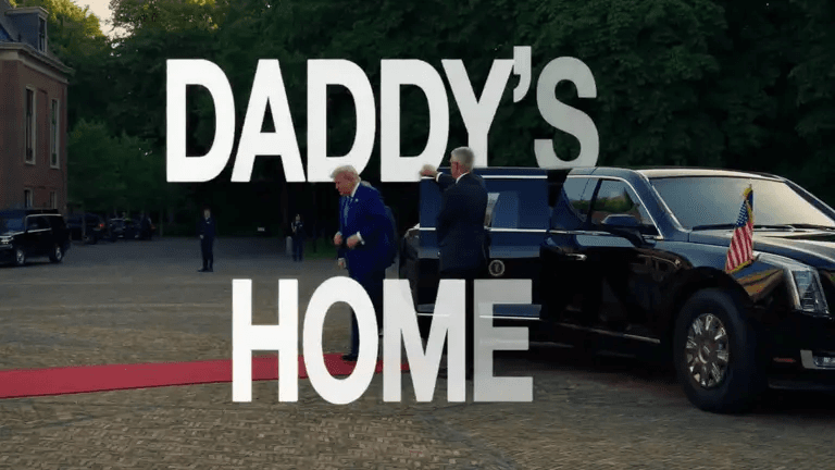 Білий дім наклав на відео з візиту “татка” Трампа в Гаагу пісню Ашера Daddy`s Home
