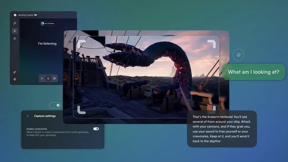 Microsoft Gaming Copilot викликав паніку серед геймерів: ШІ сканує екран під час гри