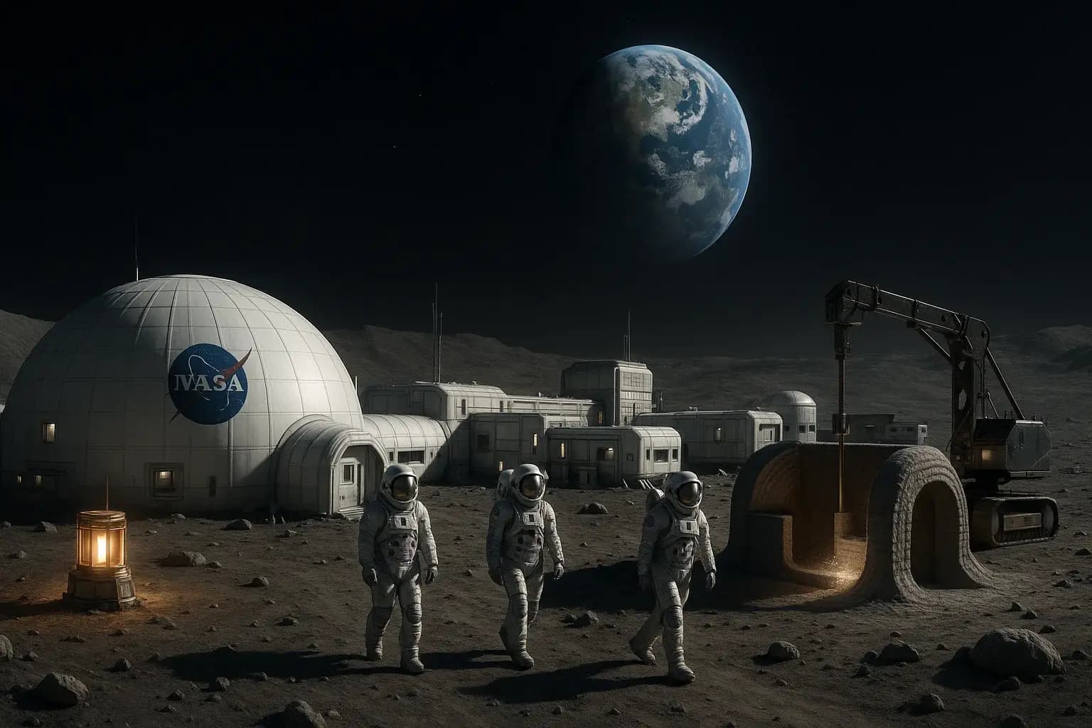 NASA будує село на Місяці: люди зможуть жити там уже до 2035 року