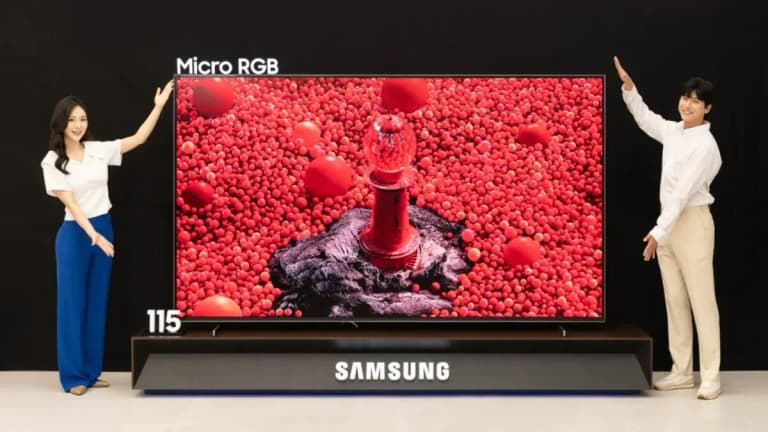 Samsung покаже гігантський 130″ телевізор Micro RGB на CES 2026