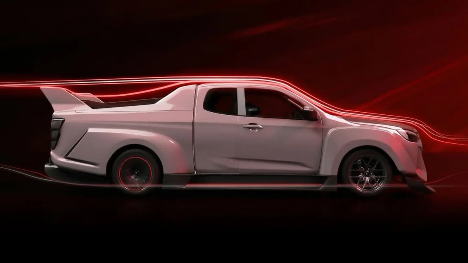 Новий D-Max від Isuzu виглядає як GT3, але це пікап