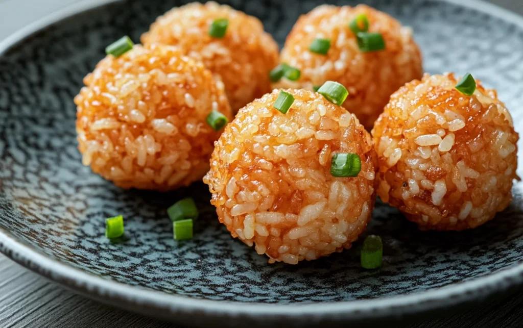 Як приготувати кульки з рису на гарнір
