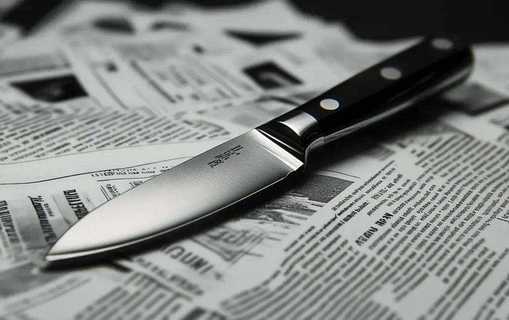 Як наточити ніж за допомогою газети: простий лайфхак
