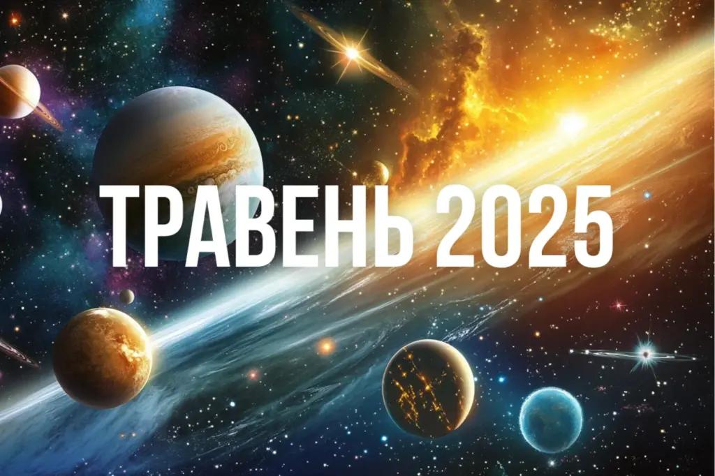 Астрологічні події травня 2025: повний місяць у Скорпіоні, Сатурн в Овні та нові шанси для змін