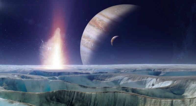Місія NASA Juno вимірює виробництво кисню в Європі