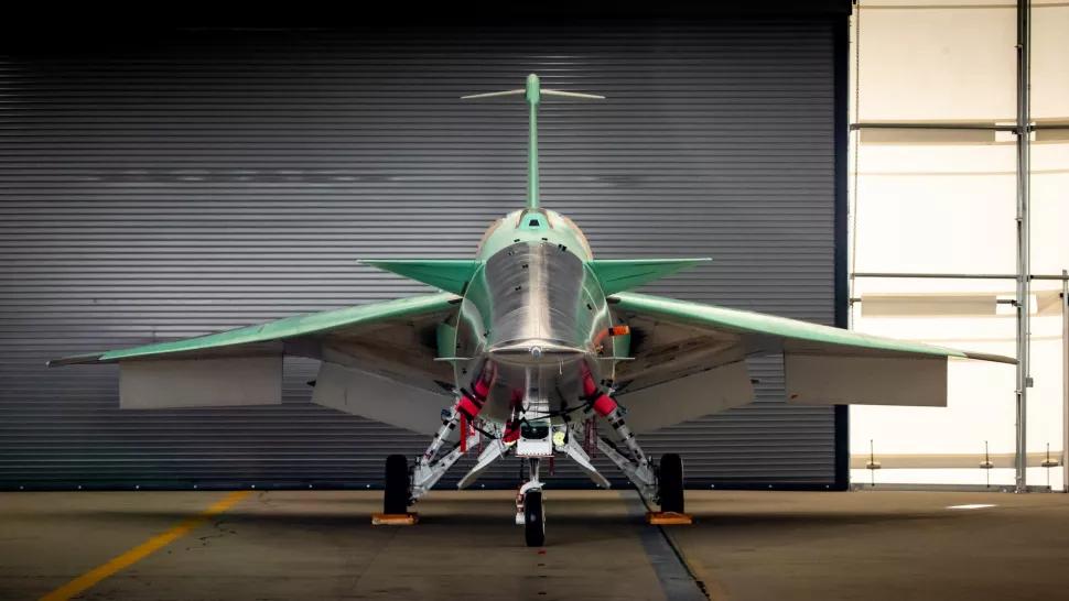 Надзвуковий літак X-59 вперше запустив двигун із максимальним форсажем