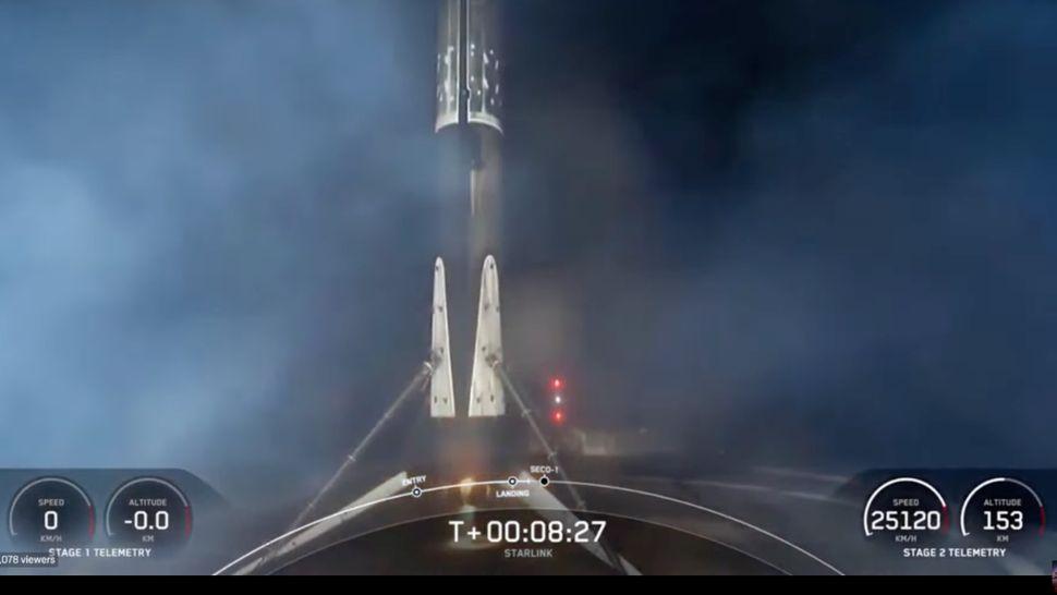 SpaceX запускає 20 супутників Starlink