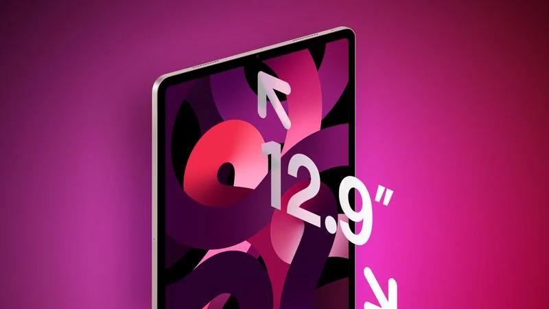 Майбутній 12,9-дюймовий iPad Air може мати міні-світлодіодний дисплей