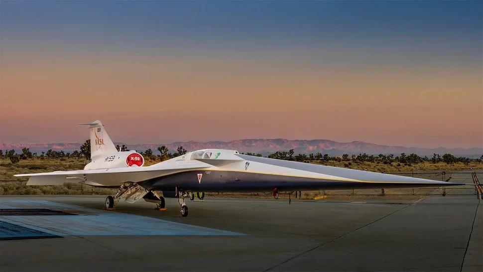 Прилади NASA стежать за «тихим стуком» літака X-59