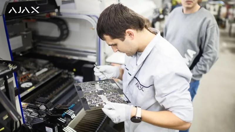 Ajax Systems відкриває виробництво у Києві
