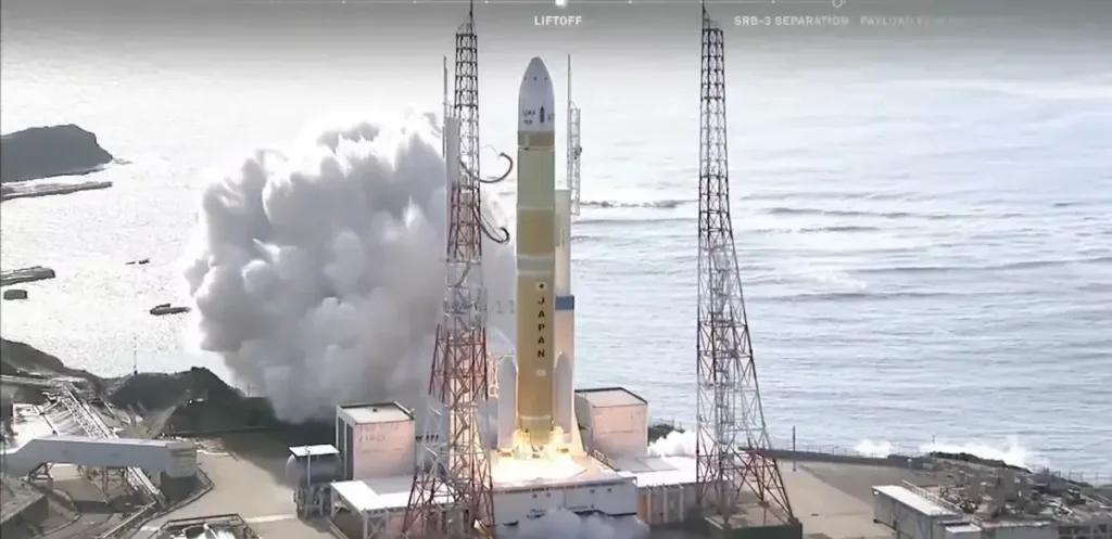 Космічна ракета H3 досягає орбіти під час другого запуску