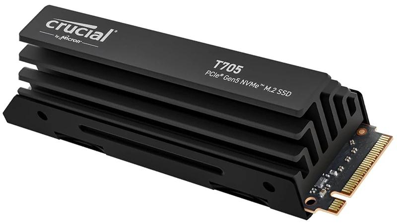 Micron представила найшвидший у світі SSD Crucial T705