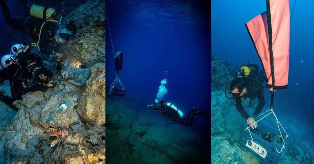 Підводні археологи знайшли корабельну аварію без корабля