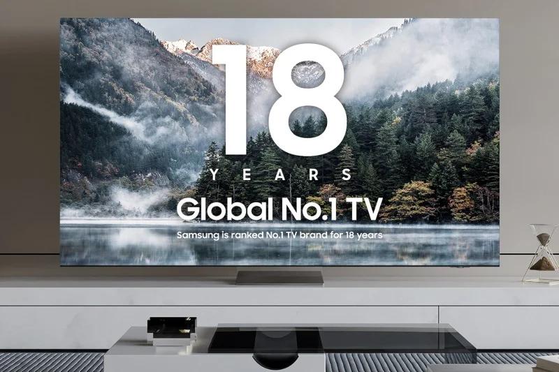 Samsung 18-й рік поспіль залишилася найбільшим виробником телевізорів у світі