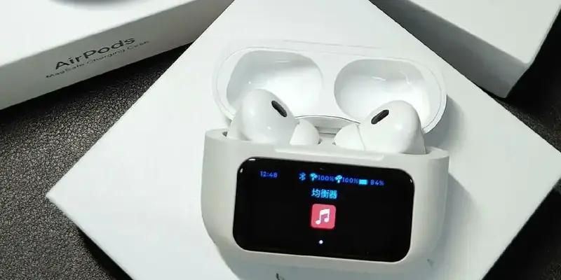 Випущено AirPods Pro із сенсорним екраном на футлярі